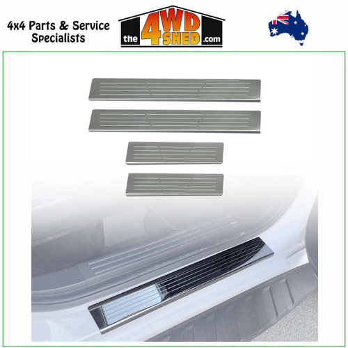 Stainless Door Sill Protector Ford Ranger Next Gen Dual Cab 2022-On