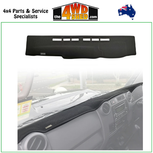 Car Dash Mat Toyota Landcruiser 76 78 79 Series 2009-2023