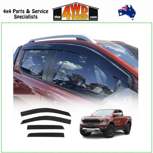 Injection Molded Weather Shields Ford Ranger Next Gen 2022-On