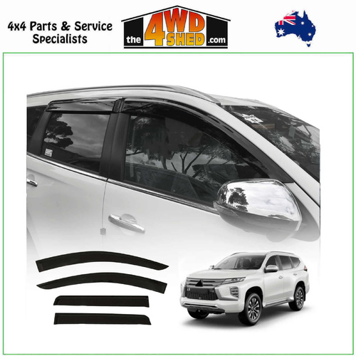 Injection Molded Weather Shields Mitsubishi Pajero Sport 2015-On