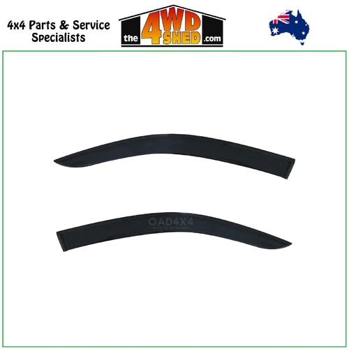Injection Molded Weather Shields Toyota Hilux N90 Single or Extra Cab 2025-On