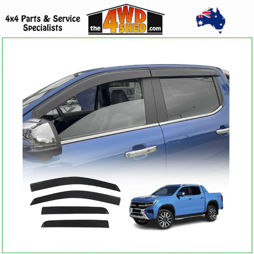 Stainless Edge Weather Shields Toyota Landcruiser 300 Series 2021-On