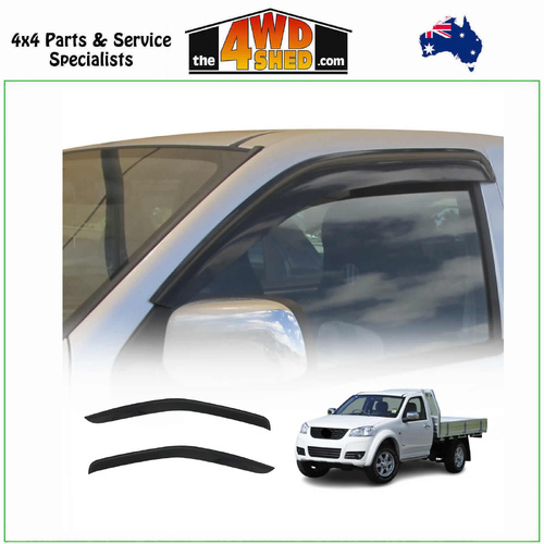 Weather Shields Great Wall V200 V240 Single Cab 2009-2016