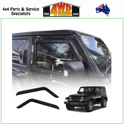 Weather Shields Jeep Wrangler JL Series 2 Door 2018-On