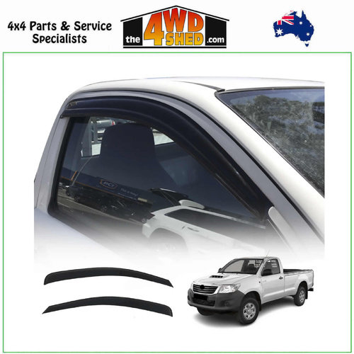 Weather Shields Toyota Hilux Single Cab 2005-2015