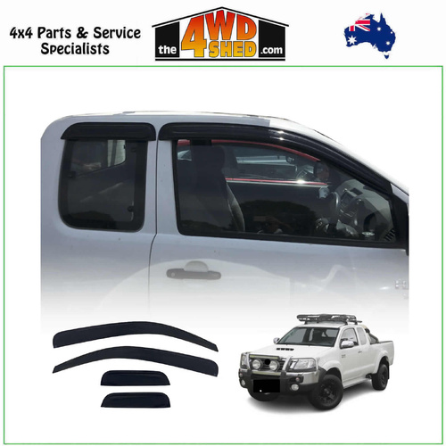 Weather Shields Toyota Hilux Extra Cab 2005-2015