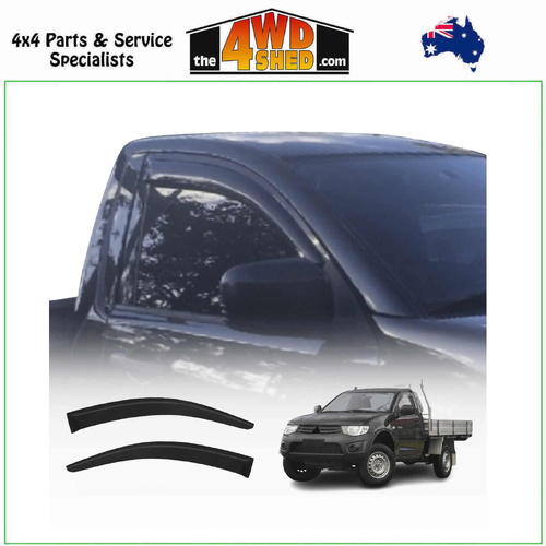 Weather Shields Mitsubishi Triton ML MN Single Cab 2006-2015