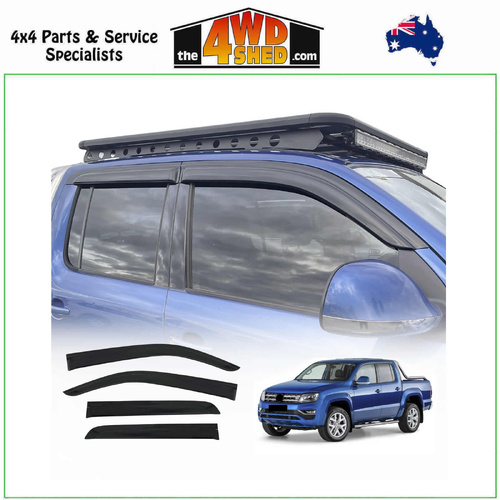 Weather Shields Volkswagen Amarok 2H Dual Cab 2009-2022