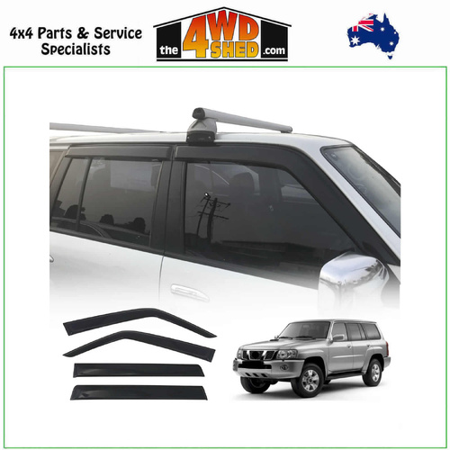 Weather Shields Nissan Patrol GU Y61 Wagon 1998-2016