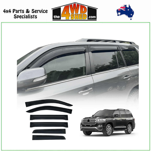 Widened Weather Shields Toyota Landcruiser 200 Series 2007-2021