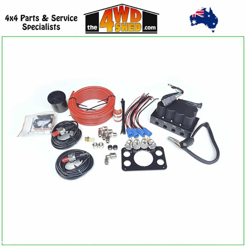 Digital Gauge & 4 Button In Cab Control for Onboard Air Kit