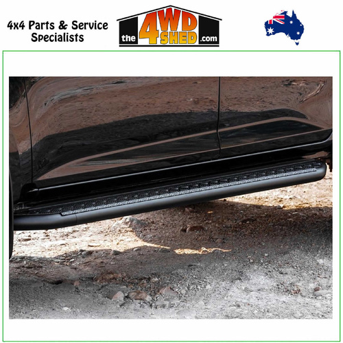 Roader Side Step Mazda BT50 7/2020-On & Isuzu DMAX 11/2023-On - Black