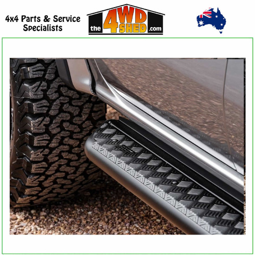 Side Step Ford Ranger Next Gen 5/2022-On - Black