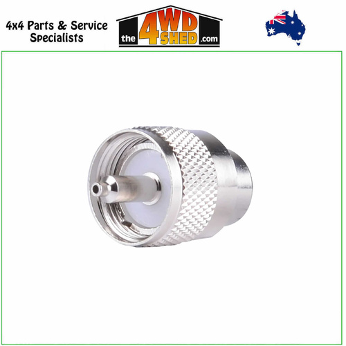 Solderless PL259 Connector - Braid Lock