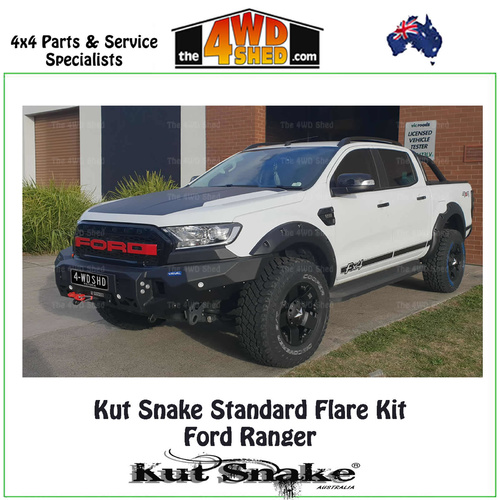 Kut Snake Standard Flare Kit - Ford Ranger PX MK FULL KIT
