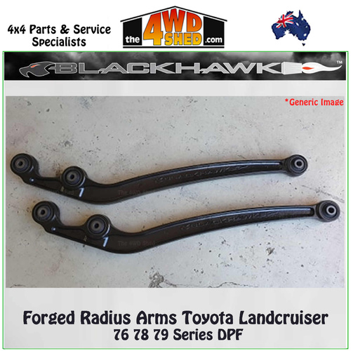 Forged Radius Arm Kit Toyota Landcruiser 76 78 79 Series DPF