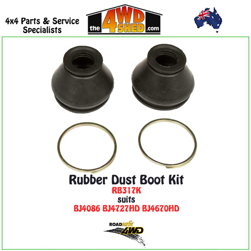 Rubber Dust Boot Kit fit Holden Colorado RG Isuzu DMAX RB317K