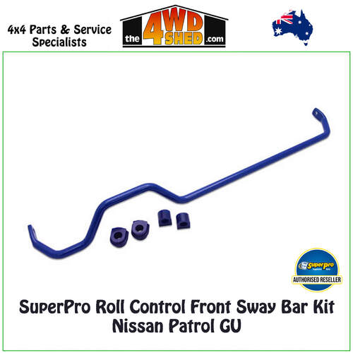 SuperPro Roll Control Front Sway Bar Kit - Nissan Patrol GU