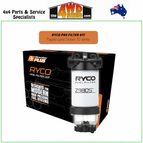 Ryco Pre-Filter Kit Toyota Landcruiser 76 78 79 Series 2018+ VDJ (RC642DPK)