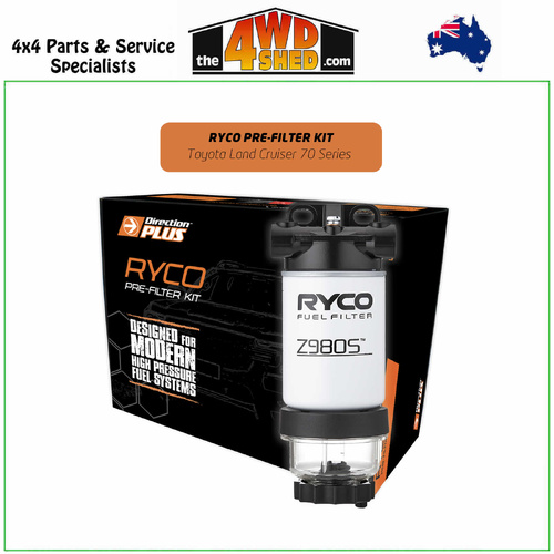 Ryco Pre-Filter Kit Toyota Landcruiser 76 78 79 Series 2023+ (RC648DPK)