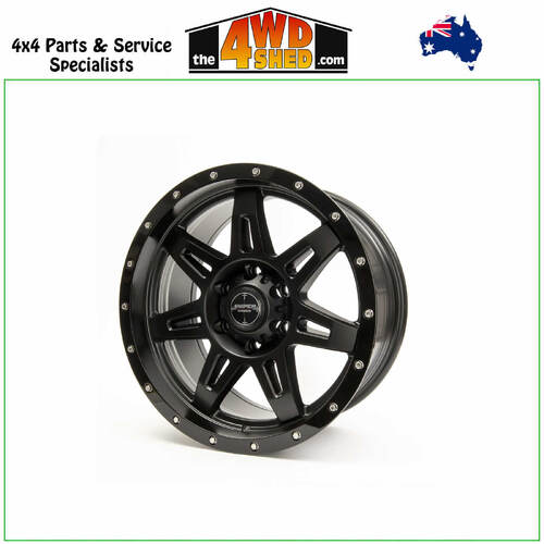 RECOIL Matt Black with Gloss Black Lip