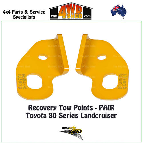 Recovery Tow Points Toyota 80 Series Landcruiser