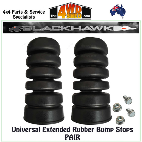 Universal Extended Rubber Bump Stops PAIR GQ GU 80 105 Series NP300