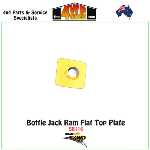 Bottle Jack Ram Flat Top Plate