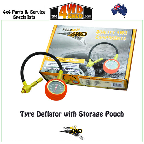 Tyre Deflator with Storage Pouch