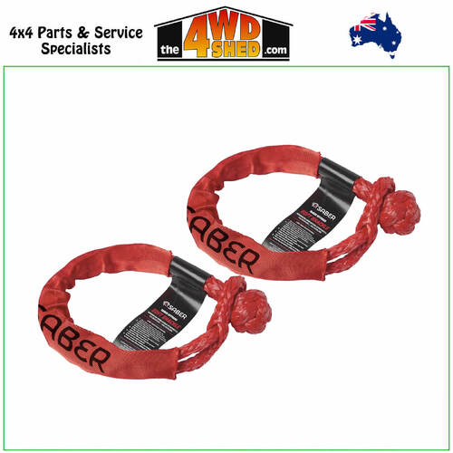 Twin Pack - 12K Soft Shackle with Protective Sheath 12000KG