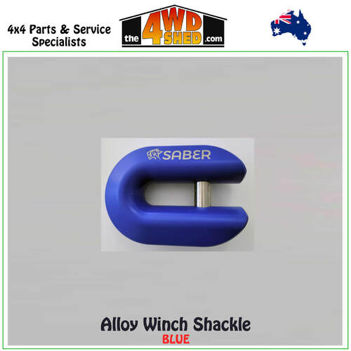 7075 Alloy Winch Shackle Cerakote Blue