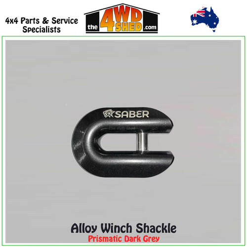 7075 Alloy Winch Shackle Prismatic Dark Grey