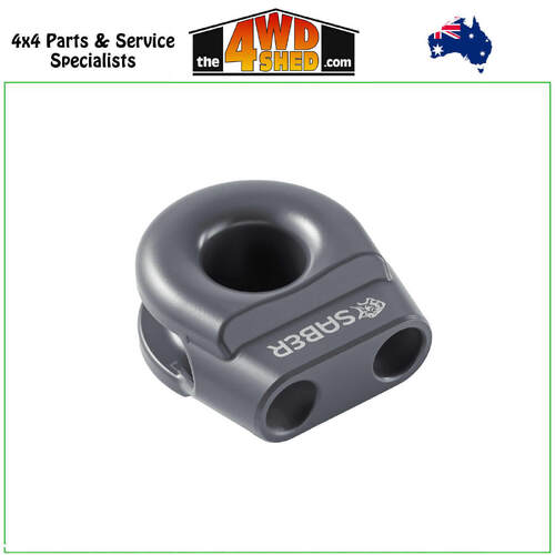 6061 Aluminium Spliced Winch Thimble Cerakote Grey
