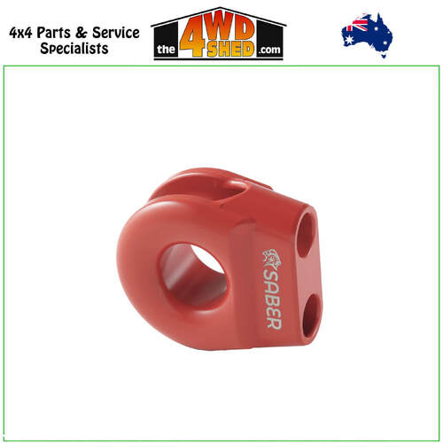 6061 Aluminium Spliced Winch Thimble Cerakote Red