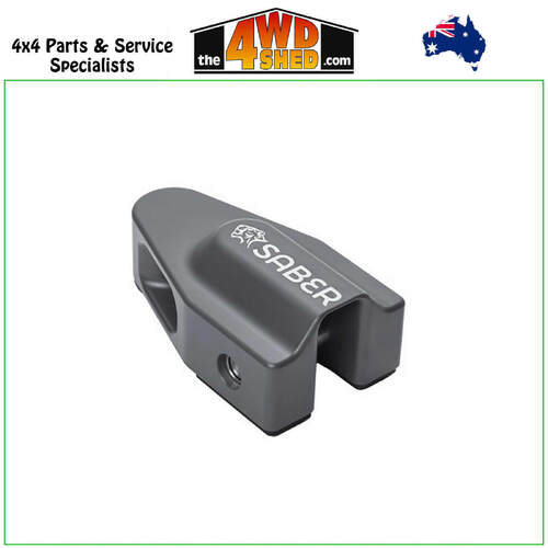 The Wedge Soft Shackle Friendly Winch Hook Alternative - Grey