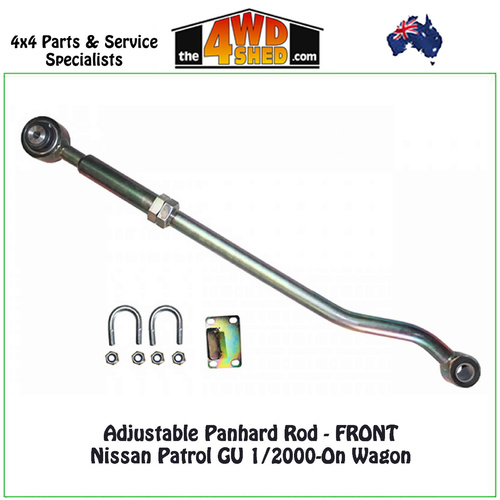 Adjustable Panhard Rod Nissan Patrol GU - FRONT