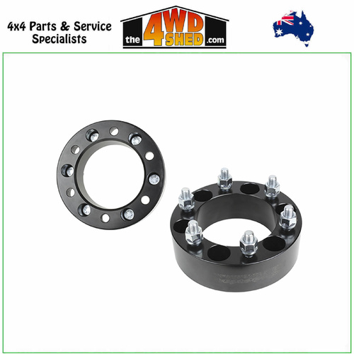Superior Steel Wheel Spacers 2 Inch 50mm 6 Stud 6x139.7 PCD