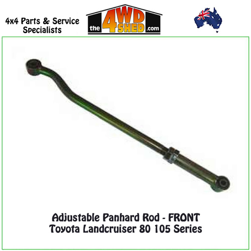 Adjustable Panhard Rod Toyota Landcruiser 80 105 Series - FRONT