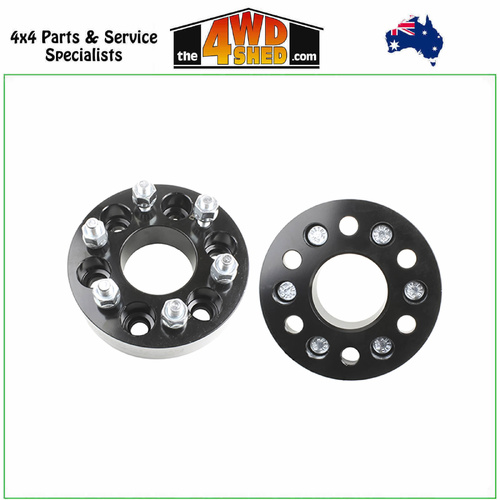 Superior Steel Wheel Spacers 1.5 Inch 38mm 6 Stud Nissan Navara D40 NP300 D23