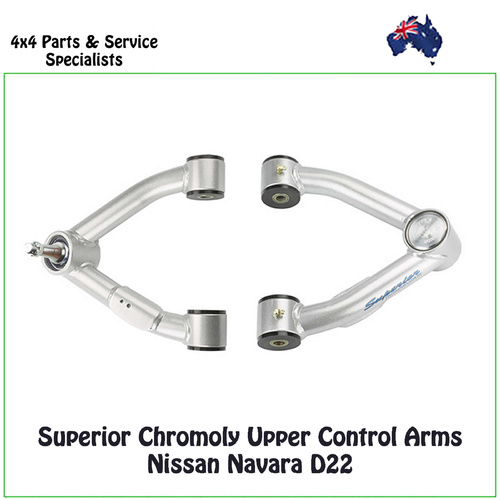 Chromoly Upper Control Arms Nissan Navara D22