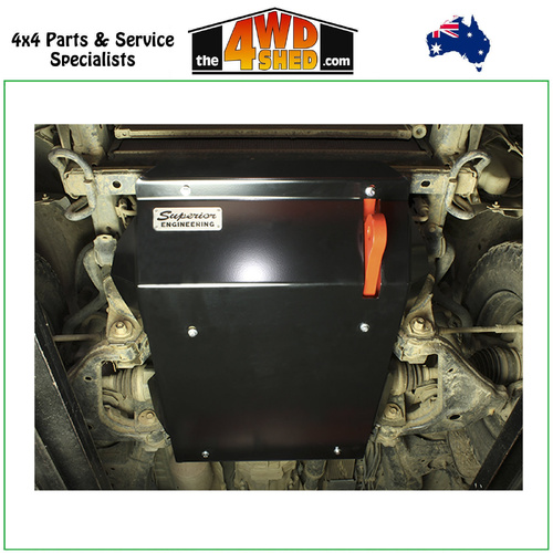 Superior Engine Diff Guard and Rated Recovery Point Bash Plate Kit Toyota Hilux N70 2005-2015