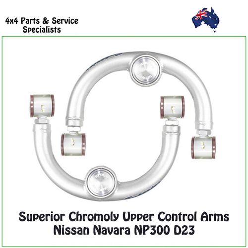 Chromoly Upper Control Arms Nissan Navara NP300 D23