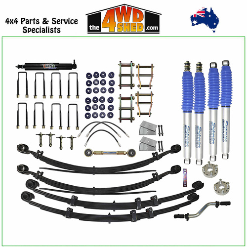 Superior Nitro Gas Twin Tube 4 Inch 100mm Suspension Lift Kit Toyota Hilux 4Runner Surf SAF