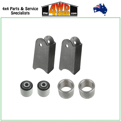 Superior Upper Control Arm Rear Diff Mounts with Rubber Bushes (Kit)