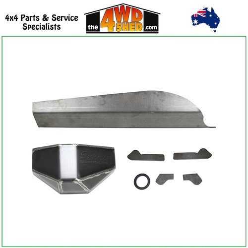 Superior Super Duty Diff Brace Kit with Diff Guard Nissan Patrol GQ GU - Front
