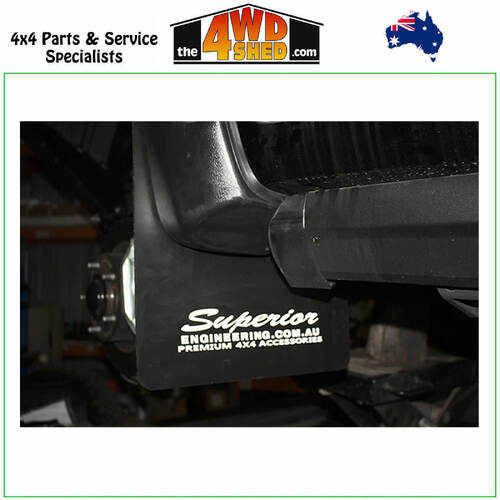 Superior Premium Mudflaps Toyota Landcruiser 200 Series - Front (Pair)