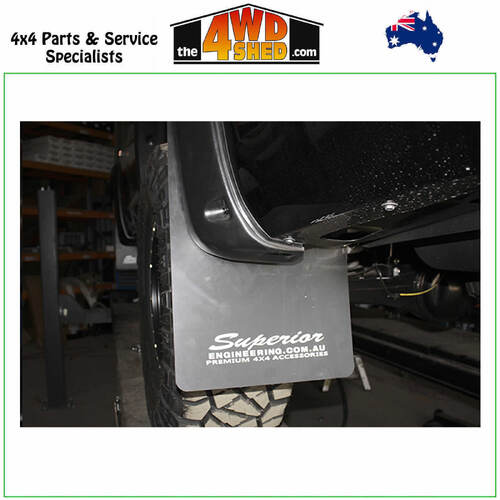 Superior Premium Mudflaps Toyota Landcruiser 200 Series - Rear (Pair)