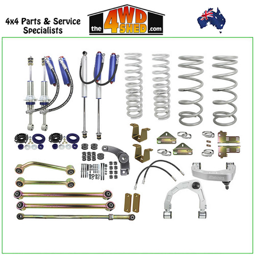 Superior Remote Reservoir 2.0 4 Inch 100mm Suspension Lift Kit Toyota Landcruiser 200 Series