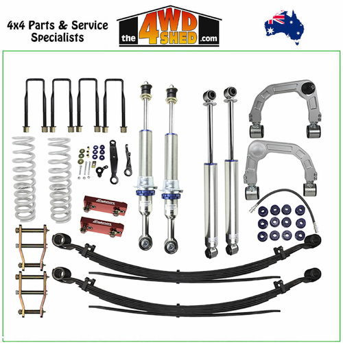 Superior Monotube IFP 2.0 4 Inch 100mm Suspension Lift Kit Toyota Hilux N70 2005-2015