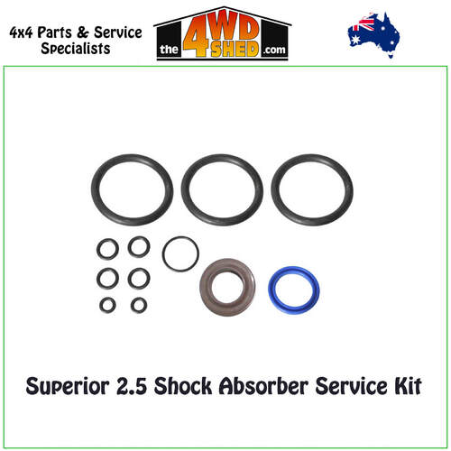 Superior 2.5 Shock Absorber Service Kit